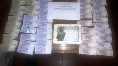 Recuperaron más de 60 mil pesos en Pomán