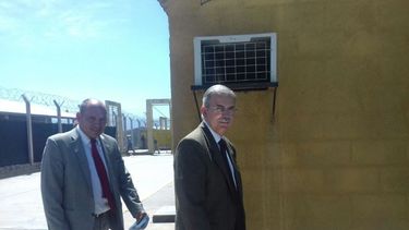 Los jueces de la Corte recorrieron las instalaciones del Penal de Miraflores