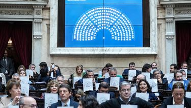 la oposicion logro reunir quorum y diputados sesiona sobre temas como jubilacion, garrahan y discapacidad