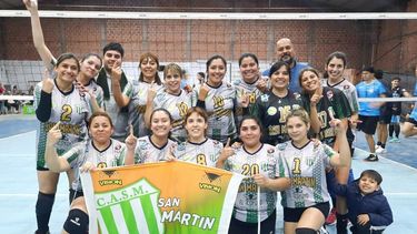 Gran labor. Las chicas santas se destacaron y ascendieron a la A1.