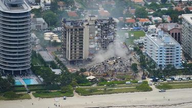 Derrumbe en Miami.&nbsp;