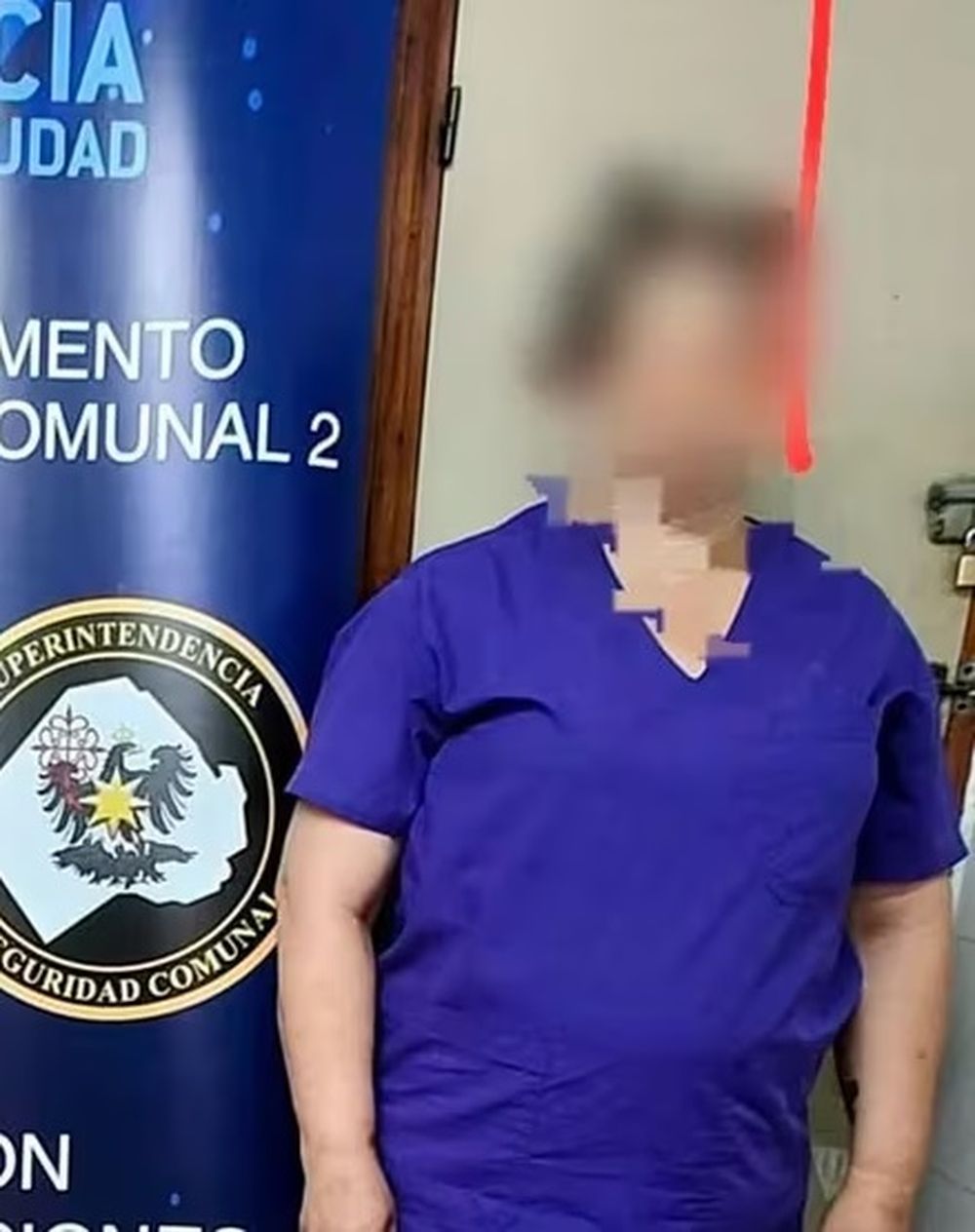 Detenida. La enfermera.