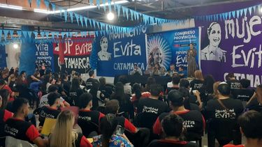 Congreso. Dirigentes del Movimiento Evita en Catamarca.&nbsp;