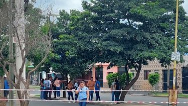 Fatalidad en año nuevo. Suárez atravesó el pecho de la víctima con un elemento cortopunzante y huyó.