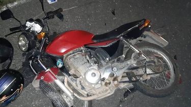 Accidente camino a El Rodeo