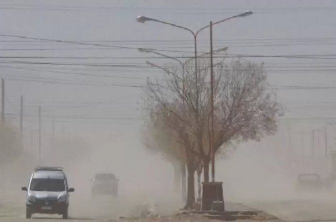 Viento anunciado por el SMN en Catamarca