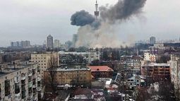 Siguen los ataques contra Kiev y Jarkov