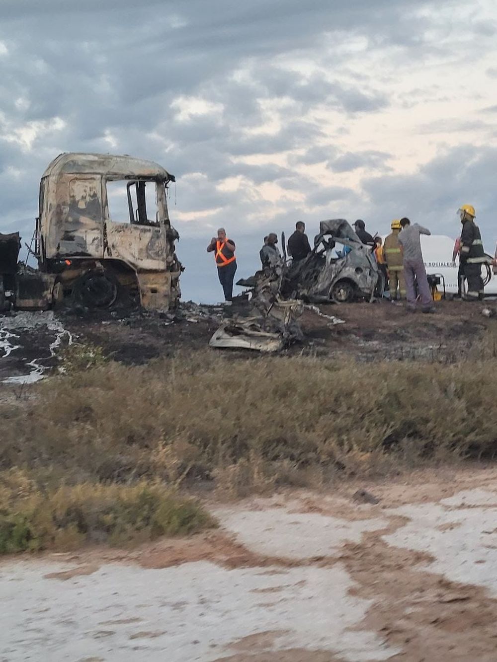 Tres personas murieron en el accidente sobre Ruta Nacional 60