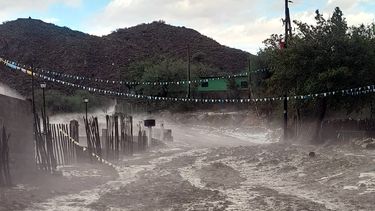 las escuelas del norte de fiambala fueron afectadas por las lluvias