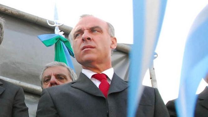 Uberti habló sobre las bóvedas en Río Gallegos