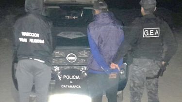 tras un control vehicular detienen a un joven y secuestran droga