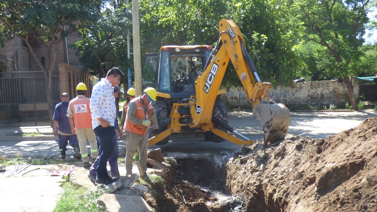 Obras para mejorar el servicio de agua