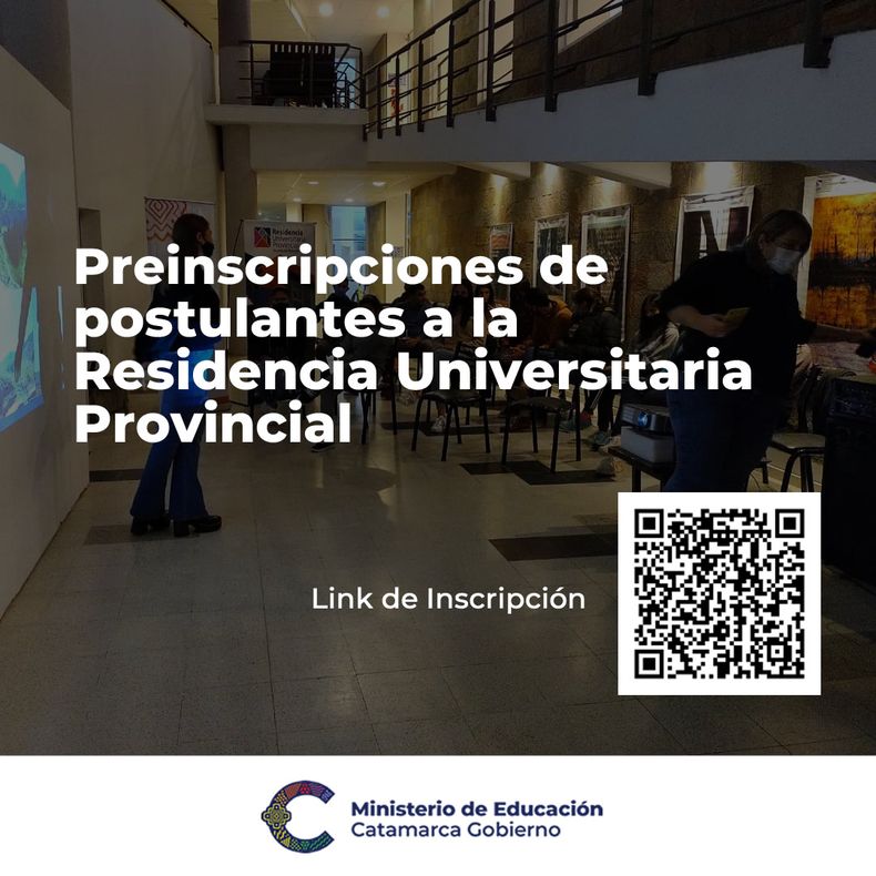 Link de inscripici&oacute;n para acceder a la beca de la Residencia Universitaria