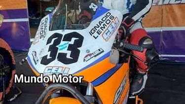 Lemos quedó cuarto en Superbike Bonaerense