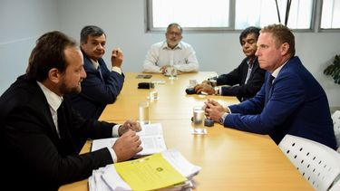 Senadores entrevistaron a Alejandro Gober