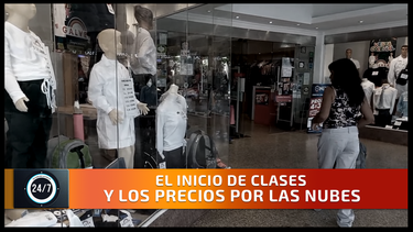 Inicio de clases y los precios por las nubes