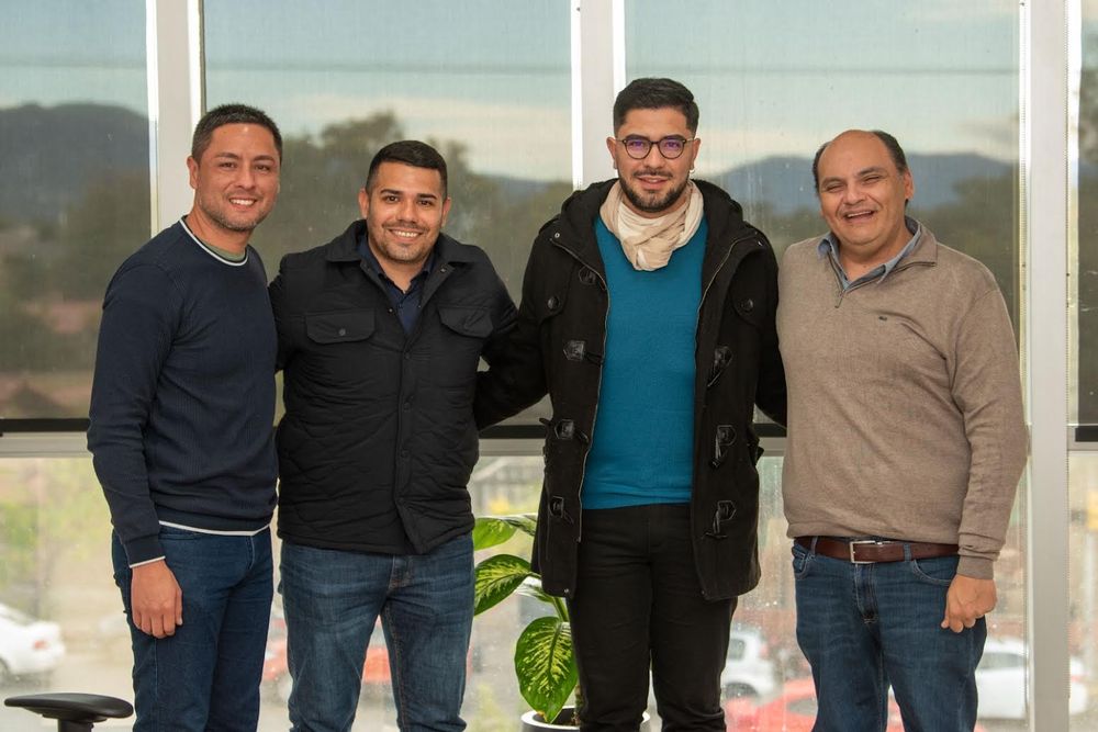 Gustavo Saadi recibió a investigador catamarqueño seleccionado para realizar un doctorado en Brasil
