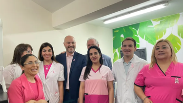 Pusieron en funcionamiento el nuevo mamógrafo del Hospital San Juan Bautista
