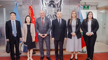 La comitiva de empresarios chinos visitó la Legislatura