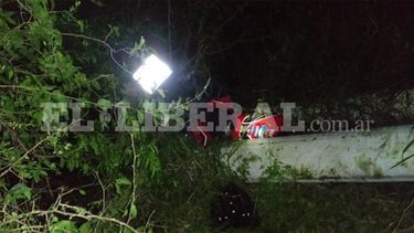Una pareja de motociclistas murió tras chocar en Termas