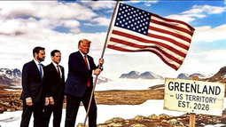 Donald Trump difundió imágenes generadas por la IA sobre su conquista de Groenlandia Donald Trump difundió imágenes generadas por la IA sobre su conquista de Groenlandia