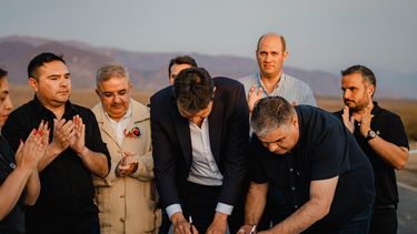 acuerdo para avanzar con un plan de obras en andalgala