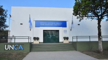 Sede de la UNCA en Los Altos. La Facultad de Humanidades dictará diplomatura