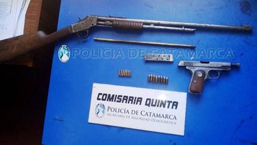 Le secuestraron dos armas a un anciano de 91 años
