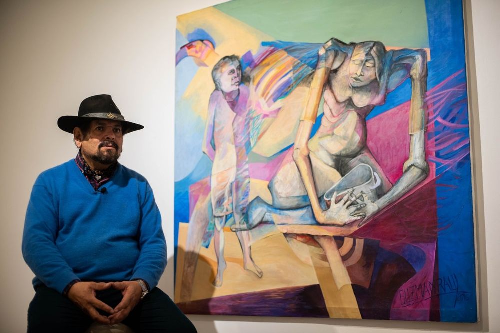 Talento catamarqueño. Obra del artista plástico Raúl Guzmán