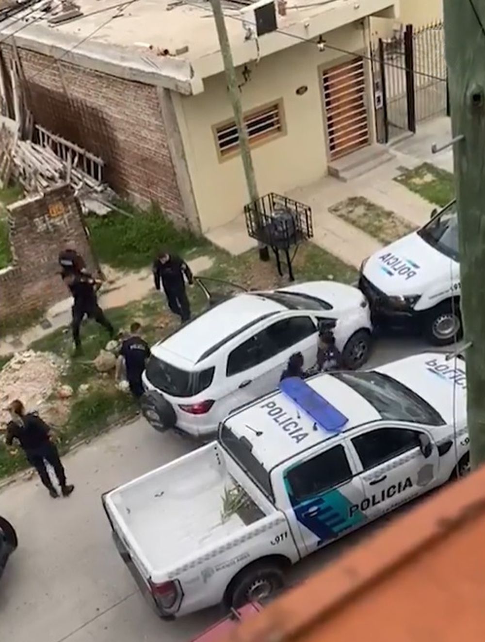 Encubrimiento. Los policías, preocupados por lo sucedido.