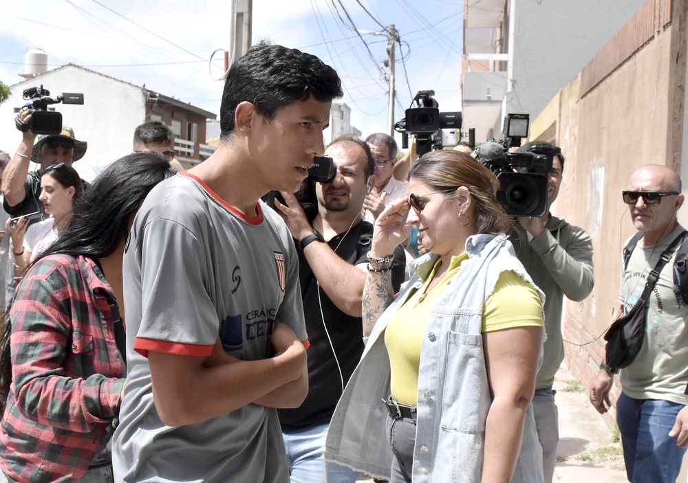 Testigo. Nahuel se presentó en fiscalía y defendió a su amigo Cejas.