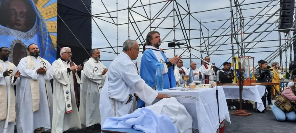 El cura Pepe Di Paola, uno de los sacerdotes que encabezará las misas junto a las Mujeres de la Patria