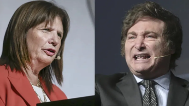Patricia Bullrich y Javier Milei