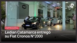 Ledian entregó el Fiat Cronos N°2000