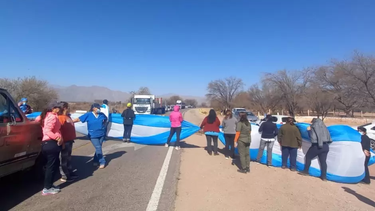 En Tinogasta se realizaron cortes de ruta.&nbsp;