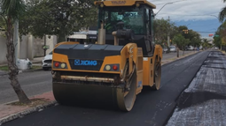 Avanza la repavimentación en Av. Gobernador Galíndez Avanza la repavimentación en Av. Gobernador Galíndez