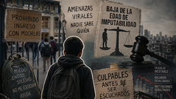 Adolescentes bajo sospecha en una sociedad donde los mayores no se hacen cargo