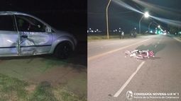 Un motociclista murió tras chocar con un auto en avenida Los Minerales Un motociclista murió tras chocar con un auto en avenida Los Minerales