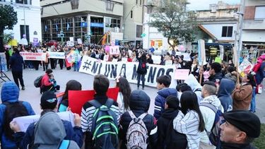 Catamarca también marchó contra la violencia de género