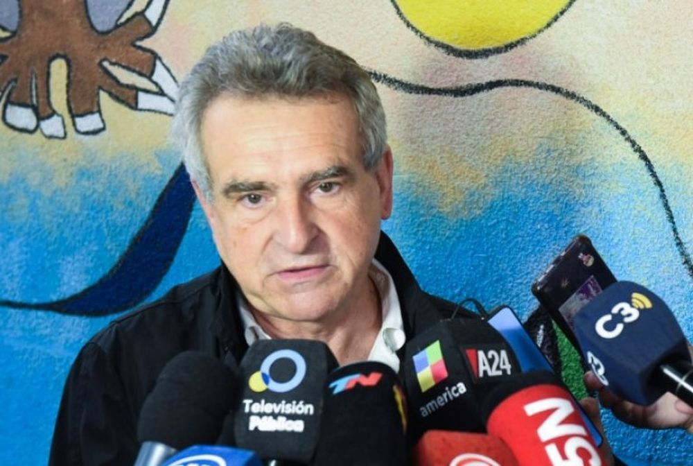 Candidato a vicepresidente por Unión por la Patria. Agustín Rossi.