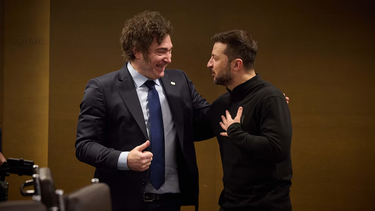 javier milei dialogo con el presidente de ucrania