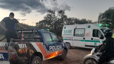 Abuso sexual. Personal policial y del SAME en el lugar del hecho&nbsp;
