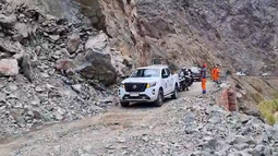 Vialidad Nacional habilitó media calzada en Ruta 60, en Quebrada Las Angosturas