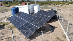 Pusieron en marcha una planta de ósmosis inversa con energía solar en Telaritos Pusieron en marcha una planta de ósmosis inversa con energía solar en Telaritos