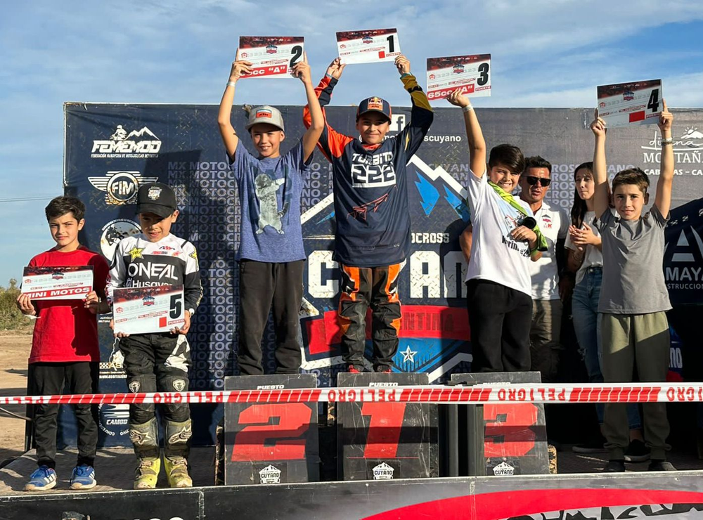 Jorge Turbito Herrera, se impuso este fin de semana en el Campeonato Cuyano de Motocross