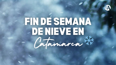 Catamarca se vistió de blanco el fin de semana