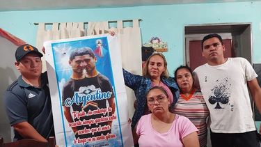 Parientes. La familia de Iván espera respuestas de la Justicia.