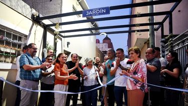 Obras de intervención paisajística en el Pasaje Jardín