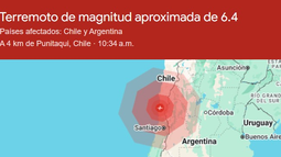 Un terremoto con epicentro en Chile se sintió en Catamarca Un terremoto con epicentro en Chile se sintió en Catamarca