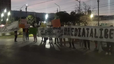 marcha por peque condori